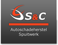Het vertrouwde logo van S&C Autoschadeherstel